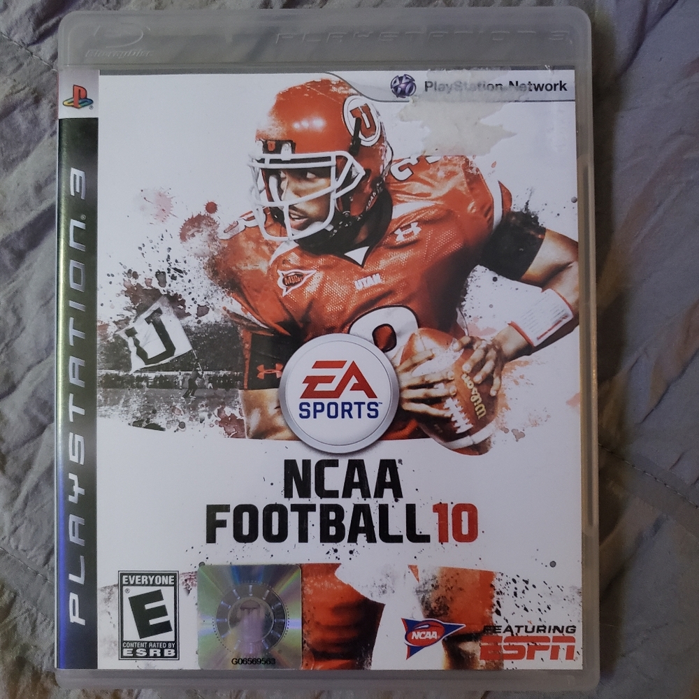 EA Sports NCAA Football 10 for PlayStation 3 - Red Cover